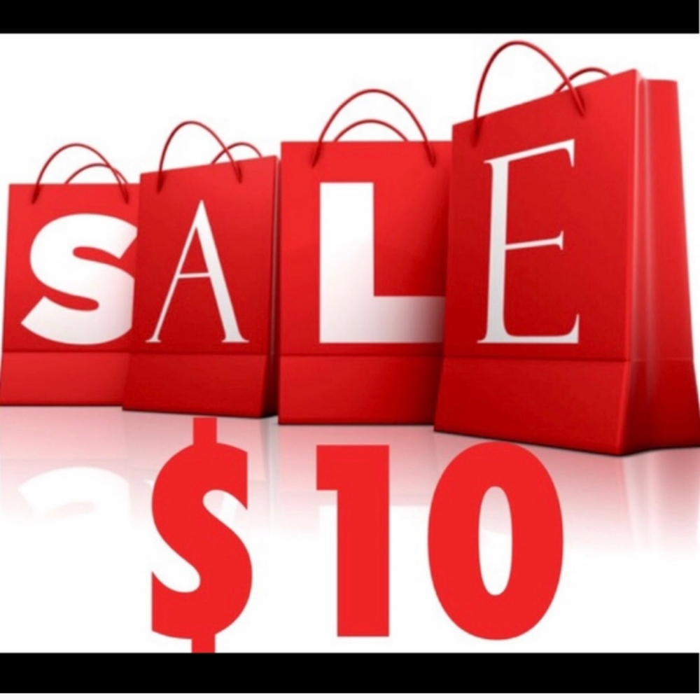 $10 sale prices are firm